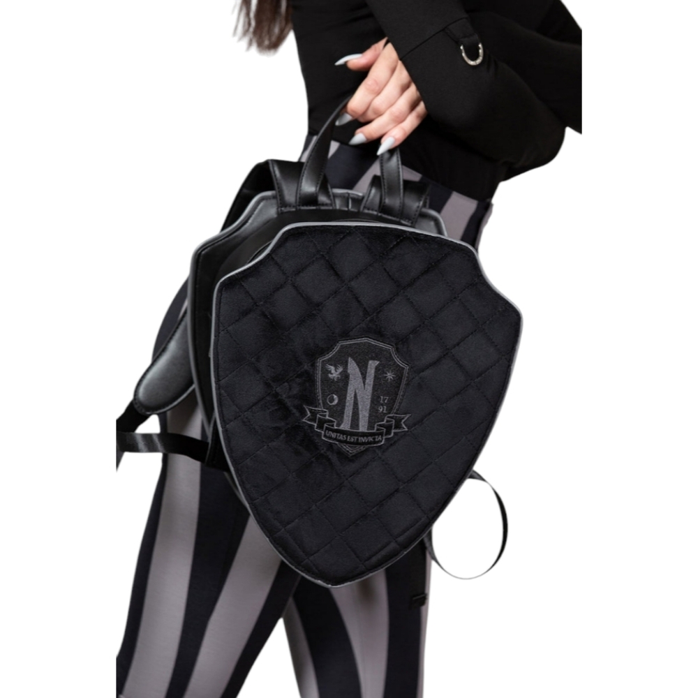 Killstar x Wednesday Addams Not Friends Material Backpack